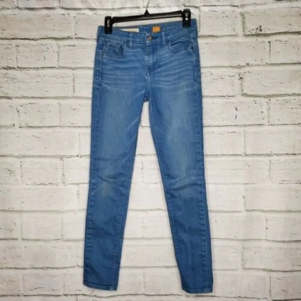 Anthropologie Pilcro and the Letterpress Superscript Skinny Jeans Women's 25